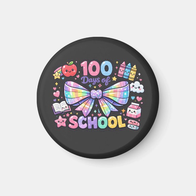 Íman 100 Days Of School  (Frente)