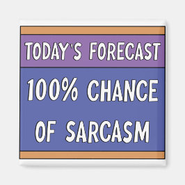 Íman 100% de chance de sarcasmo