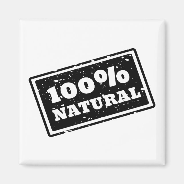 Íman 100% de ímã natural (Frente)