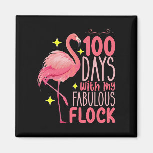 Íman 100 Dias Com Minha Fabulosa Escola de Flamingos
