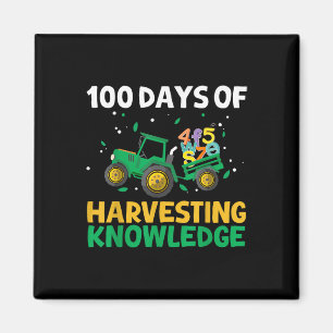 Íman 100 Dias De Agricultura Escolar De Trator 100 Dias