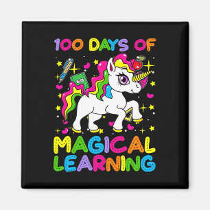 Íman 100 dias de aprendizagem mágica 100º dia da escola