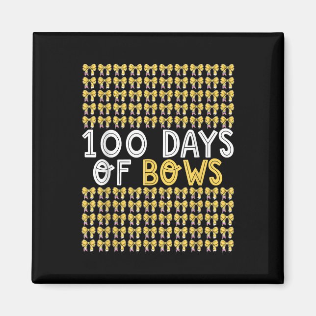 Íman 100 Dias De Arco Coquetê 100 Dia De Arco Escolar (Frente)