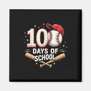 Íman 100 Dias De Basebol Escolar 100º Dia Da Escola