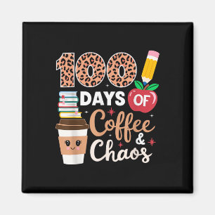 Íman 100 Dias De Café E Professora De Caos 100 Dias De