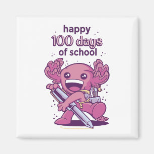 Íman 100 dias de convite escolar