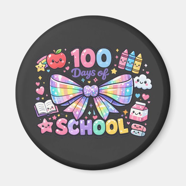 Íman 100 Dias De Escola  (Frente)