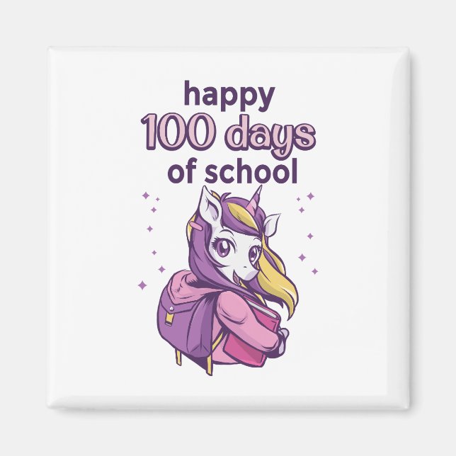 Íman 100 dias de escola (Frente)
