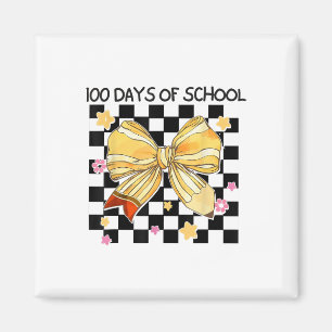 Íman 100 Dias De Escola, Arco Coquette Kindergarten Tea