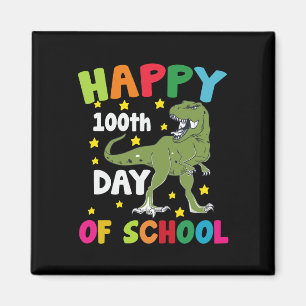 Íman 100 Dias De Escola Trex 100º Dia de Escola