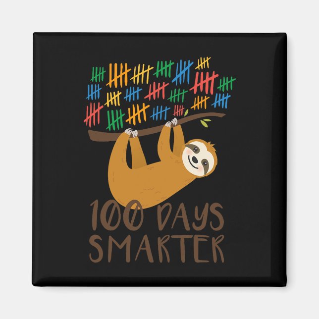 Íman 100 Dias De Lama Escolar (Frente)
