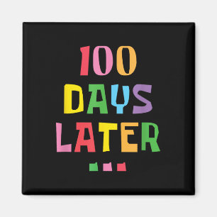 Íman 100 Dias Depois 100. º Dia De Professores Crianças