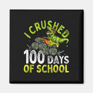 Íman 100 Dias Esmagados De Caminhão Monstro De Dinossau