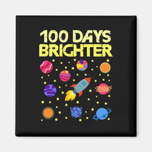 Íman 100 Dias Mais Brilhante 100º Dia Da Escola Estrela