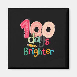 Íman 100 dias mais brilhantes estudante Feliz 100 dias