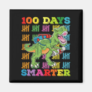 Íman 100 Dias Mais Inteligentes T Rex Dinossaur 100.