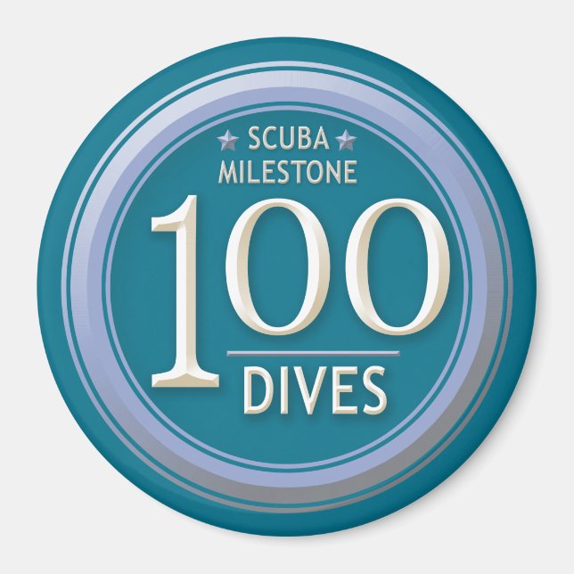 Íman 100 Dives (Frente)