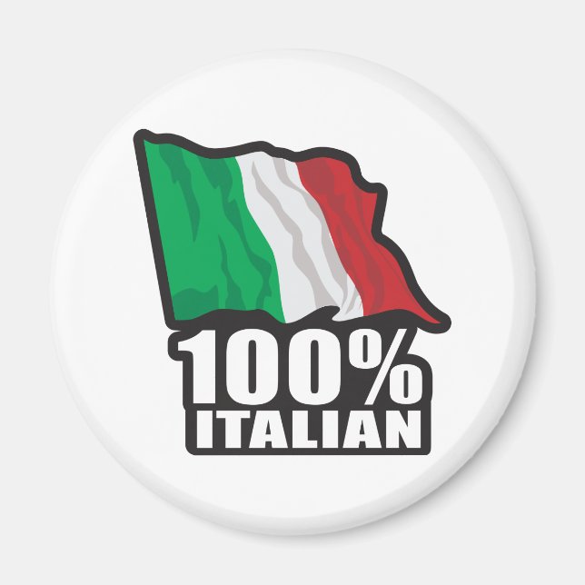 Íman 100% Italiano (Frente)