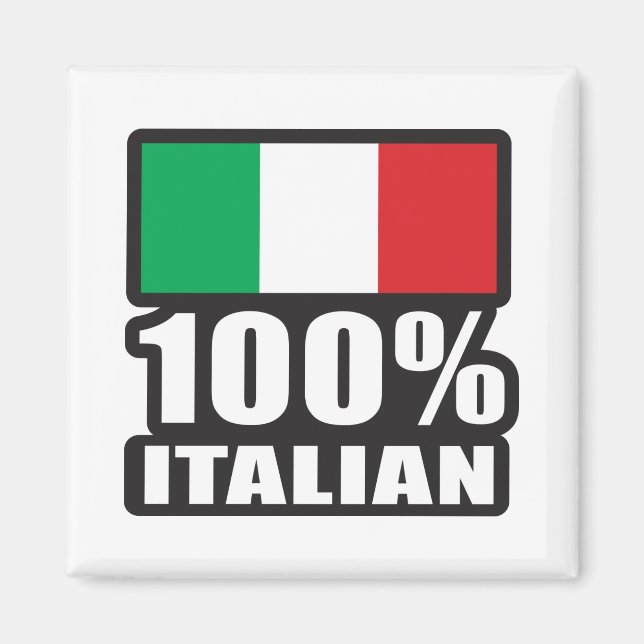 Íman 100% Italiano (Frente)