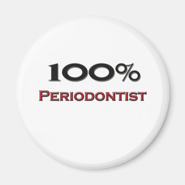 Íman 100% Periodontista (Frente)