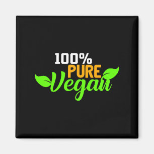 Íman 100% Pura Veganer Vegetarier Fleischlos