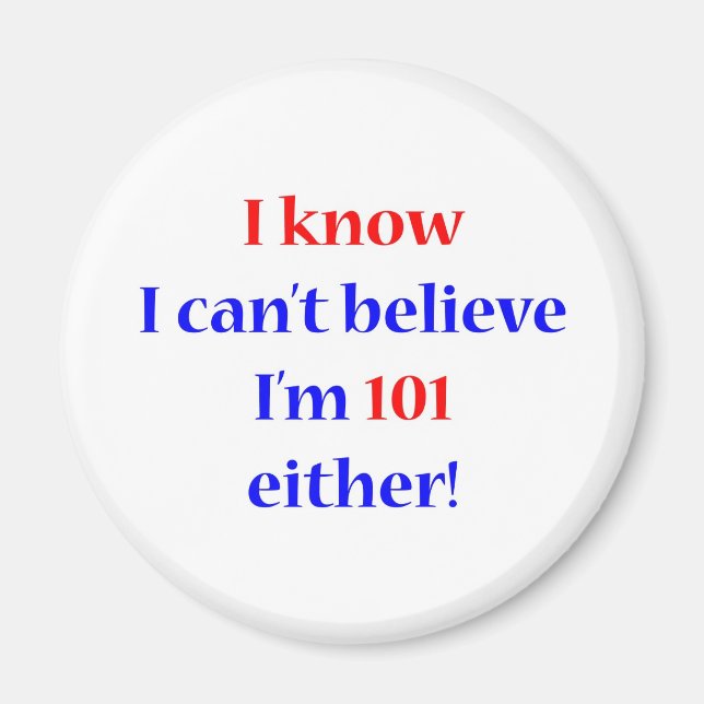 Íman 101 Ou (Frente)