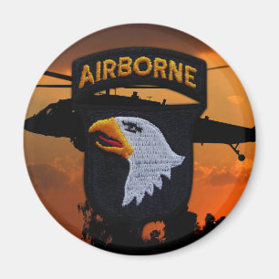 Íman 101st ABN DIV Airborne Division Screaming Eagles