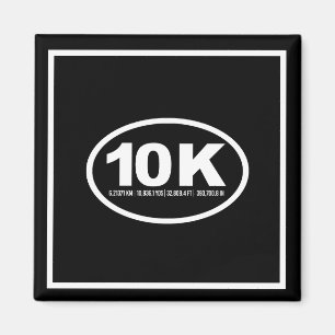 Íman 10K medidas ovais -   malhação de funcionamento 