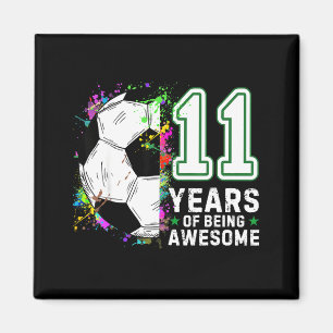Íman 11 Anos De Ser Incrível Futebol Aniversário 11º