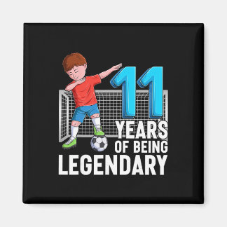 Íman 11 Anos Sendo Lendário Garoto de Futebol 11º Anive