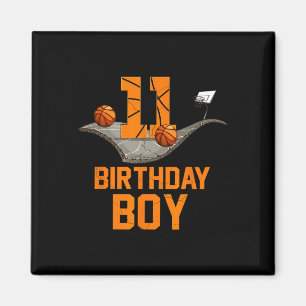 Íman 11 Birthday Basball Jersey 11 anos Boy Bo