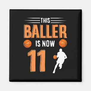 Íman 11 Birthday Bysketbyll - Este Byller Tem Agora 11 