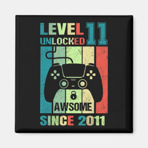 Íman 11 Birthday Gift Level 11 (Presente de Aniversário