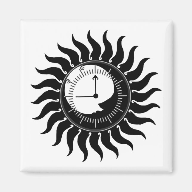 Íman 12:45 Relógio Celestial Magnético (Frente)