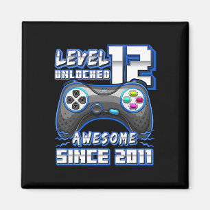 Íman 12 Aniversário do 12 do Jogo de Vídeo 2011 Desbloq