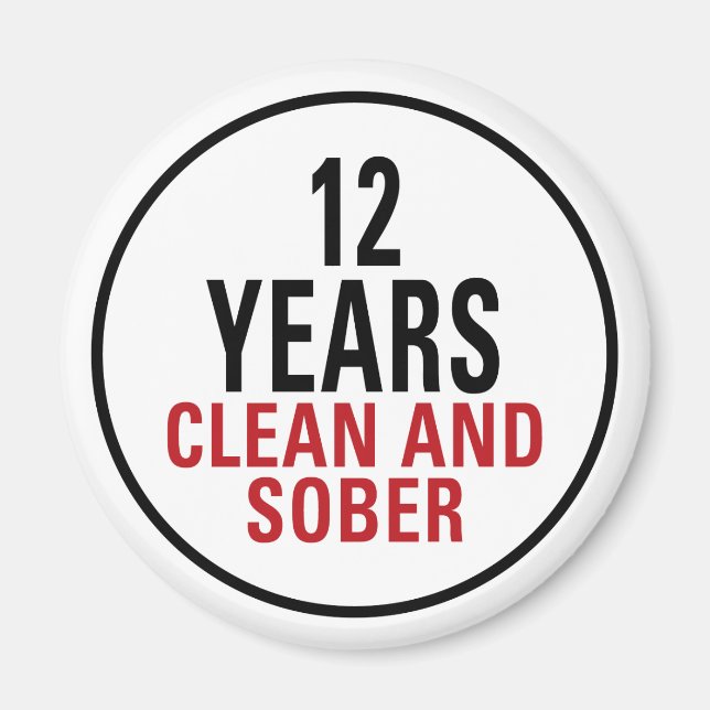 Íman 12 anos de limpeza e sobra (Frente)