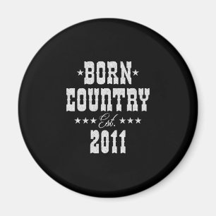 Íman 12 Birthday para o Country Western Music Lover