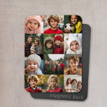 Íman 12 Colagem de Fotos - Fotos Apenas Cortadas Quadra<br><div class="desc">O ímã está completamente coberto de fotos. Use 12 fotos quadradas e faça um ímã único e moderno com apenas uma grade de fotos. Se precisar mover alguma coisa,  clique no botão personalizar para fazer alterações.</div>