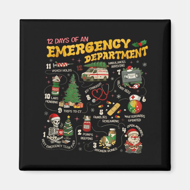 Íman 12 Days Of An Emergency Department, Er Nurse Chris (Frente)