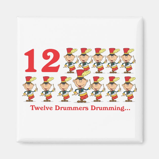 Íman 12 dias, 12 bateristas (Frente)