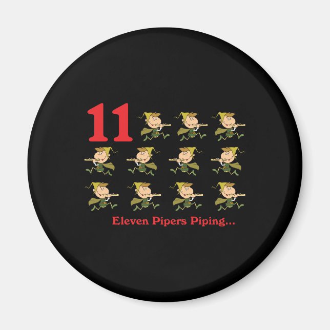 Íman 12 dias onze gaiteros tocando (Frente)
