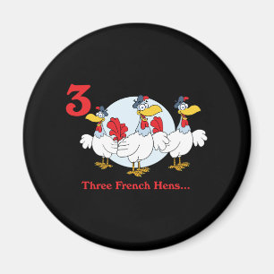 Íman 12 dias três galinhas francesas