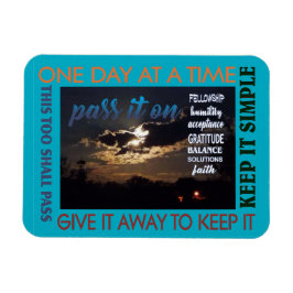 Íman 12 etapas de recuperação passam no ímã 25