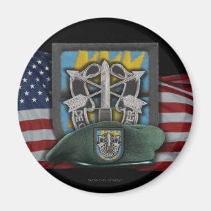 Íman 12 forças especiais flash vietnam vets magnet