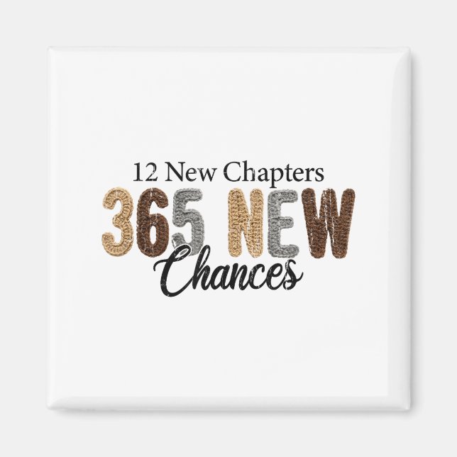 Íman 12 New Chapters 365 New Chances  (Frente)