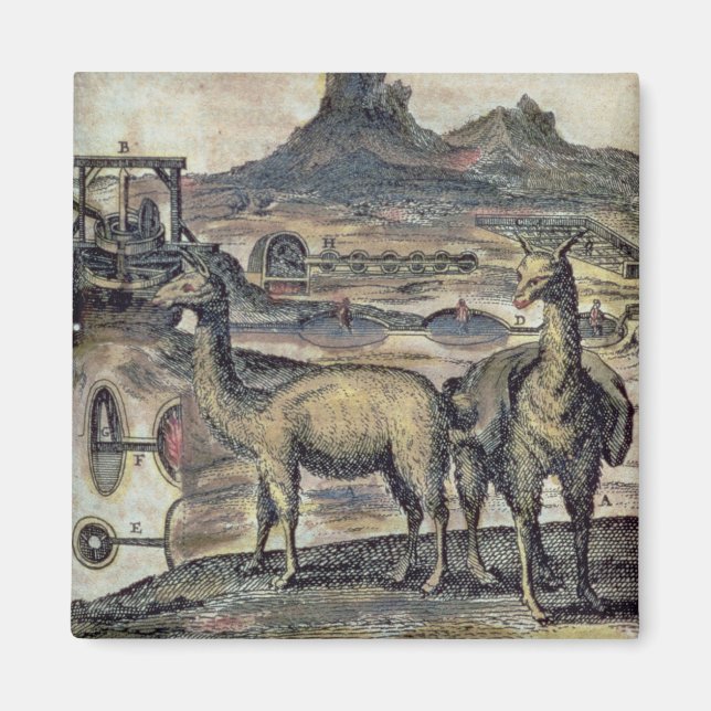Íman 137-0627924 Ilustração de uma história do Peru (Frente)