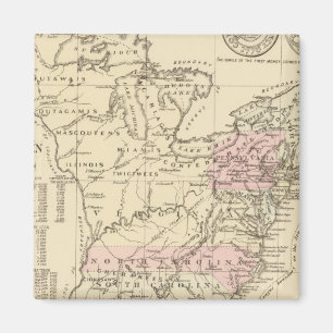 Íman 13 colônias 1776