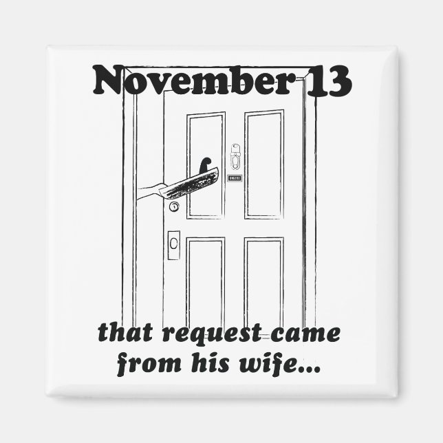 Íman 13 de novembro (Frente)