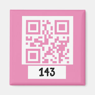 Íman 143 mensagens secretas de código QR, decodificá-la