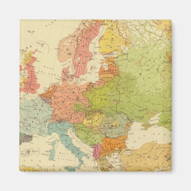 Íman 1516 etnografia europeia (Frente)